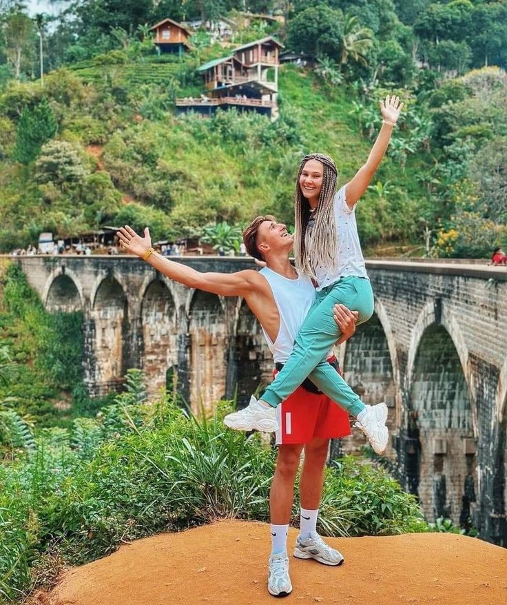 Happy Travelers at Nine Arch Bridge